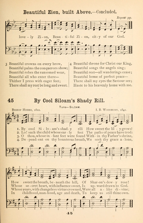 The Junior Hymnal page 45