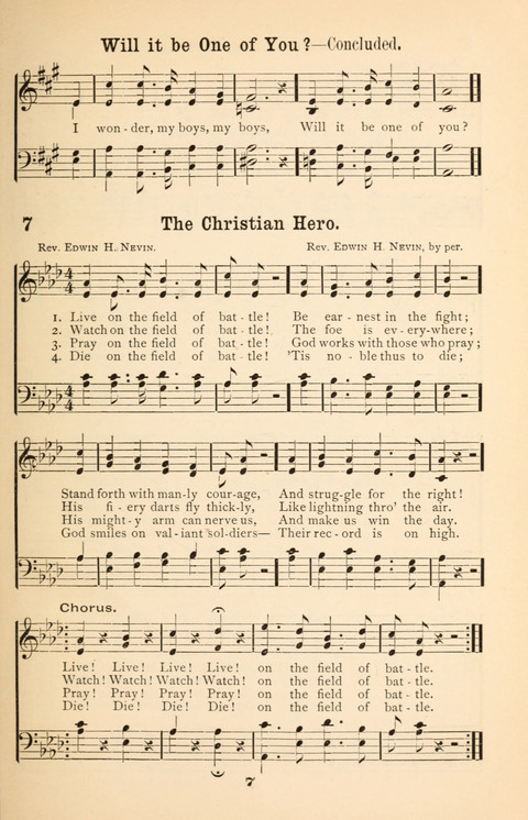 The Junior Hymnal page 7