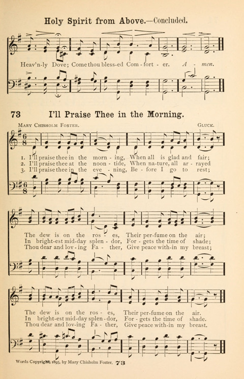 The Junior Hymnal page 73