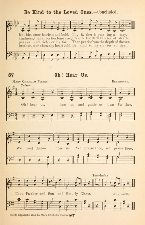 The Junior Hymnal page 87