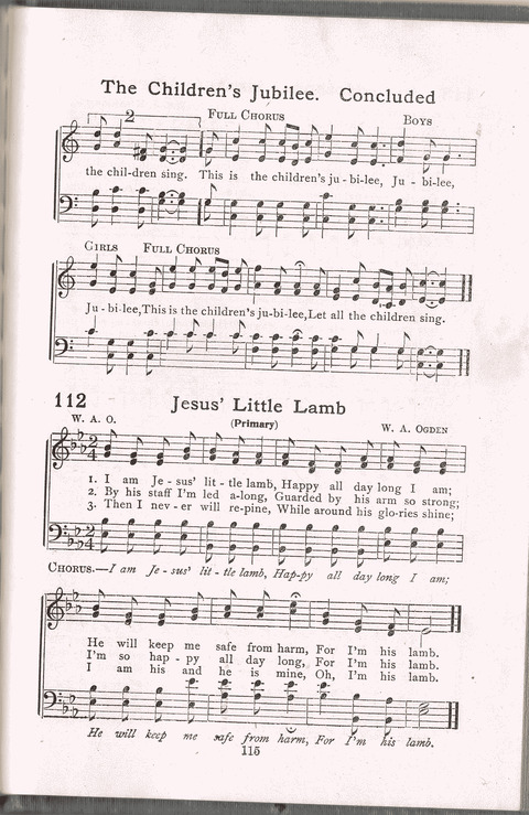 Junior Hymns page 113