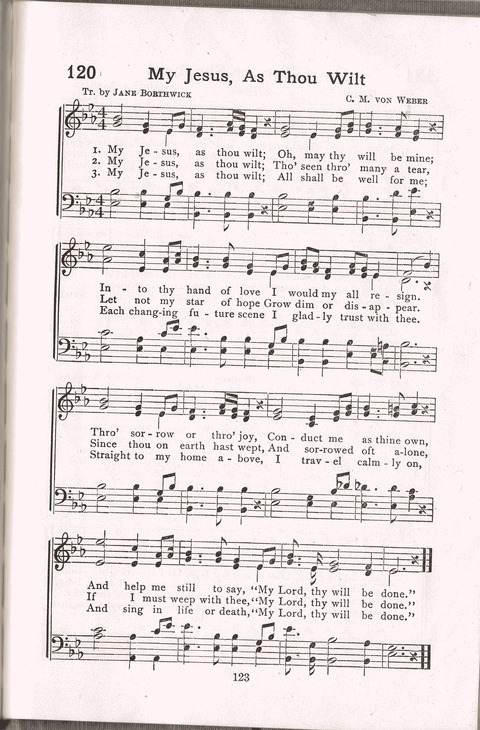 Junior Hymns page 121