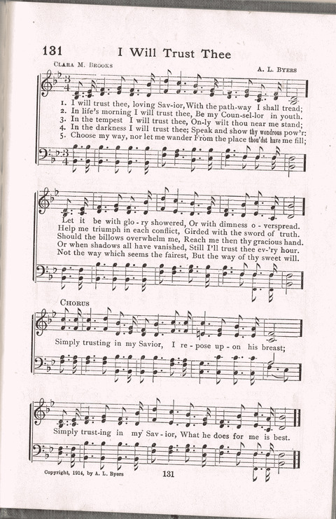 Junior Hymns page 129