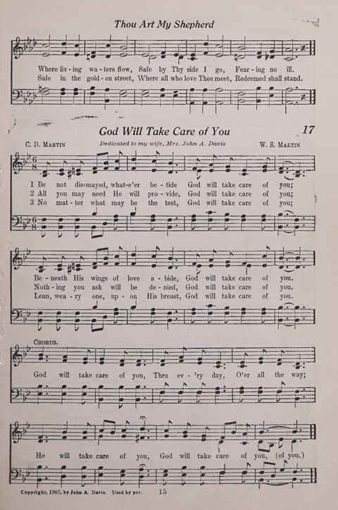 The Junior Hymnal page 15