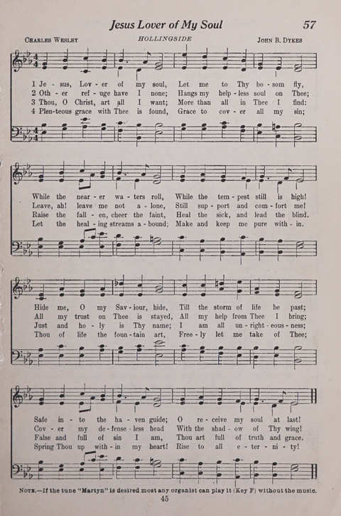 The Junior Hymnal page 45