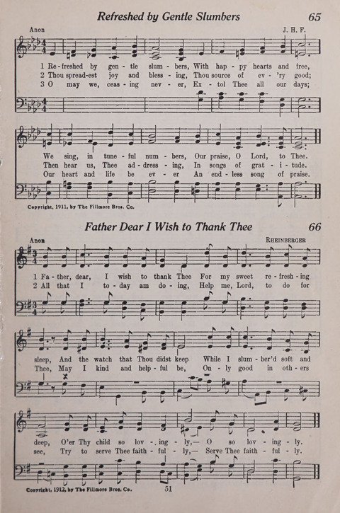 The Junior Hymnal page 51