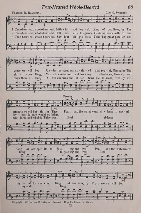 The Junior Hymnal page 53