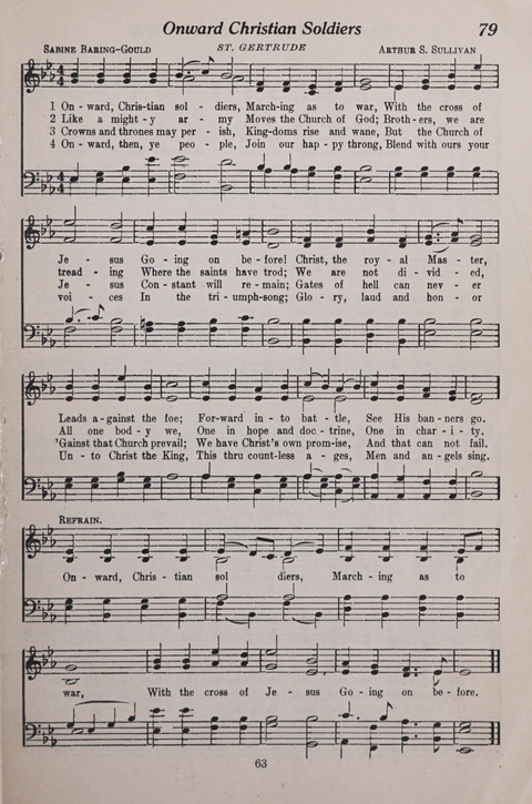 The Junior Hymnal page 63