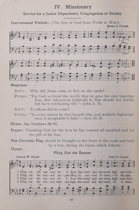 The Junior Hymnal page 88