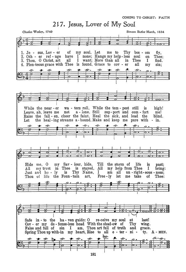 The Junior Hymnal, Containing Sunday School and Luther League Liturgy and Hymns for the Sunday School page 181