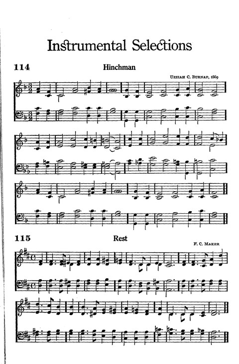 Junior Hymns and Songs: for use in Church School, Sunday Session, Week Day Session, Vacation Session, Junior Societies (Judson Ed.) page 109