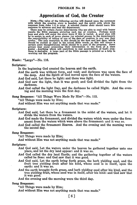 Junior Hymns and Songs: for use in Church School, Sunday Session, Week Day Session, Vacation Session, Junior Societies (Judson Ed.) page 120