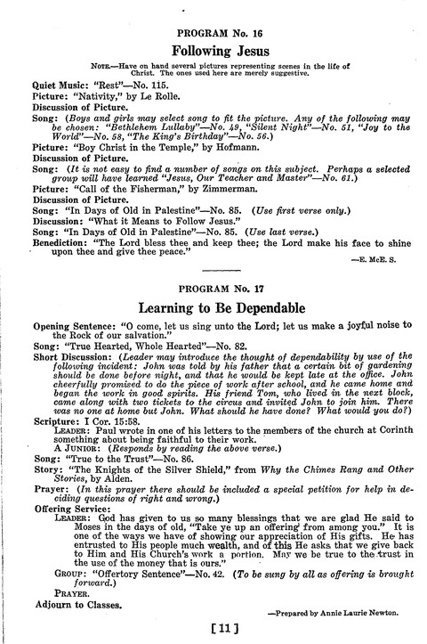 Junior Hymns and Songs: for use in Church School, Sunday Session, Week Day Session, Vacation Session, Junior Societies (Judson Ed.) page 125
