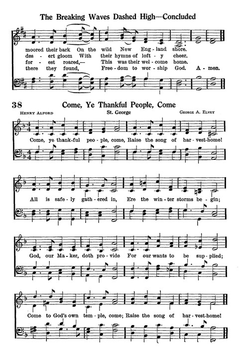 Junior Hymns and Songs: for use in Church School, Sunday Session, Week Day Session, Vacation Session, Junior Societies (Judson Ed.) page 35