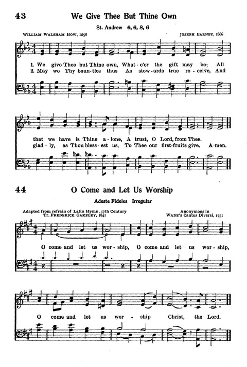 Junior Hymns and Songs: for use in Church School, Sunday Session, Week Day Session, Vacation Session, Junior Societies (Judson Ed.) page 40