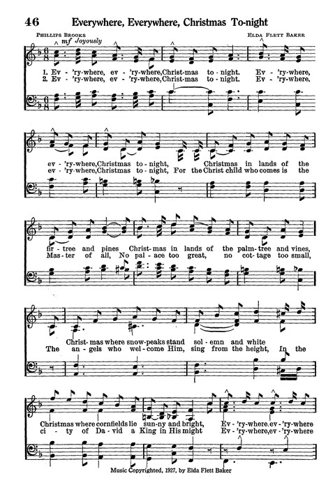 Junior Hymns and Songs: for use in Church School, Sunday Session, Week Day Session, Vacation Session, Junior Societies (Judson Ed.) page 42