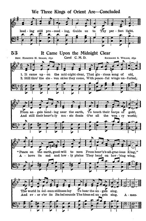 Junior Hymns and Songs: for use in Church School, Sunday Session, Week Day Session, Vacation Session, Junior Societies (Judson Ed.) page 49