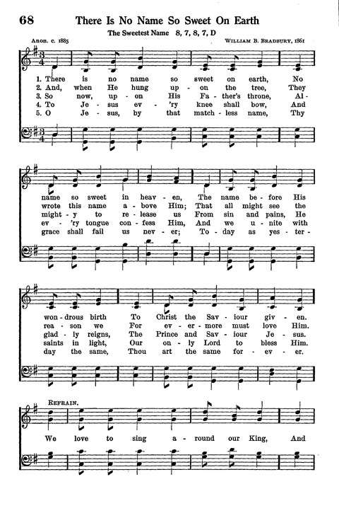 Junior Hymns and Songs: for use in Church School, Sunday Session, Week Day Session, Vacation Session, Junior Societies (Judson Ed.) page 66