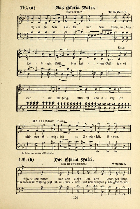 Jubel-Klänge: eine Sammlung geistlicher Lieder für Sonntagschulen und Jugendvereine page 179