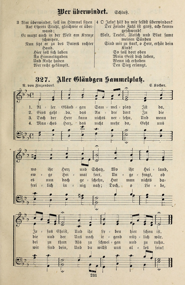 Jugendharfe: Liederbuch für Christliche Vereine, Kirchenchöre, und Sonntagsschulen page 281