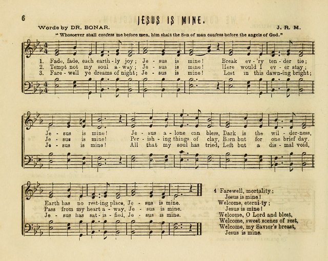 Joyful Songs: a choice collection of new Sunday School music page 6