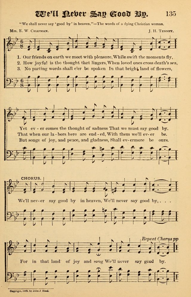 Junior Songs: a collection of sacred hymns and songs; for use in meetings of junior societies, Sunday Schools, etc. page 133