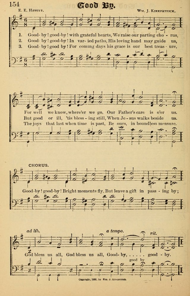 Junior Songs: a collection of sacred hymns and songs; for use in meetings of junior societies, Sunday Schools, etc. page 152