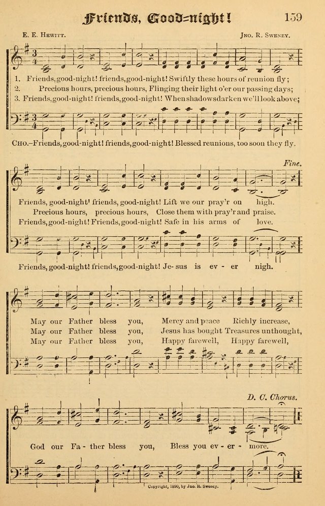 Junior Songs: a collection of sacred hymns and songs; for use in meetings of junior societies, Sunday Schools, etc. page 157