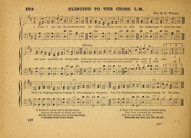 The Jewel: a selection of hymns and tunes for the Sabbath school, designed as a supplement to "The Gem" page 110