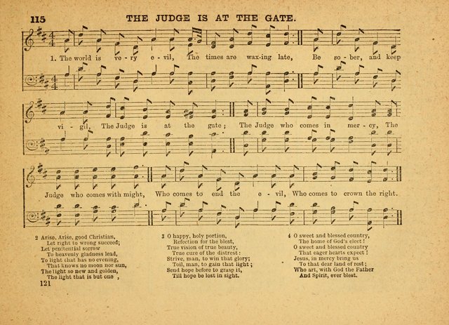 The Jewel: a selection of hymns and tunes for the Sabbath school, designed as a supplement to "The Gem" page 121