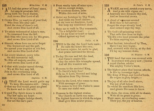 The Jewel: a selection of hymns and tunes for the Sabbath school, designed as a supplement to "The Gem" page 125