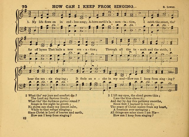 The Jewel: a selection of hymns and tunes for the Sabbath school, designed as a supplement to "The Gem" page 82