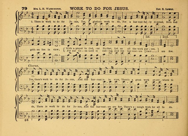 The Jewel: a selection of hymns and tunes for the Sabbath school, designed as a supplement to "The Gem" page 86