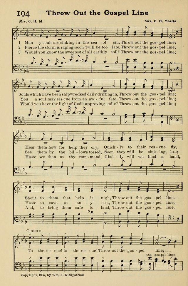 Jubilant Voices for Sunday Schools and Devotional Meetings page 197