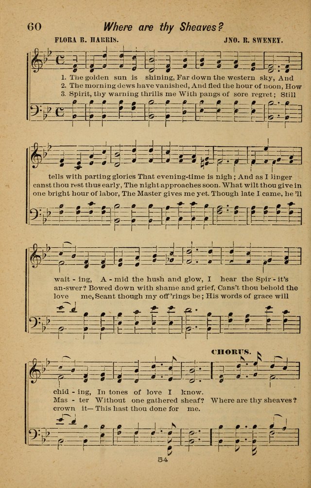 Joy to the World: or, sacred songs for gospel meetings page 54