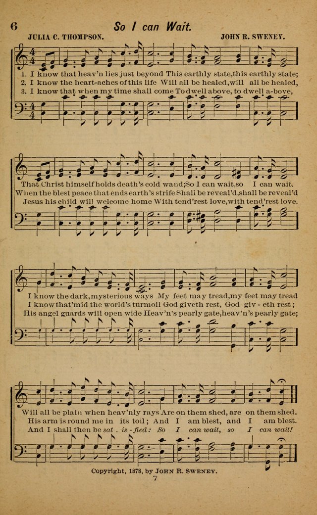 Joy to the World: or, sacred songs for gospel meetings page 7