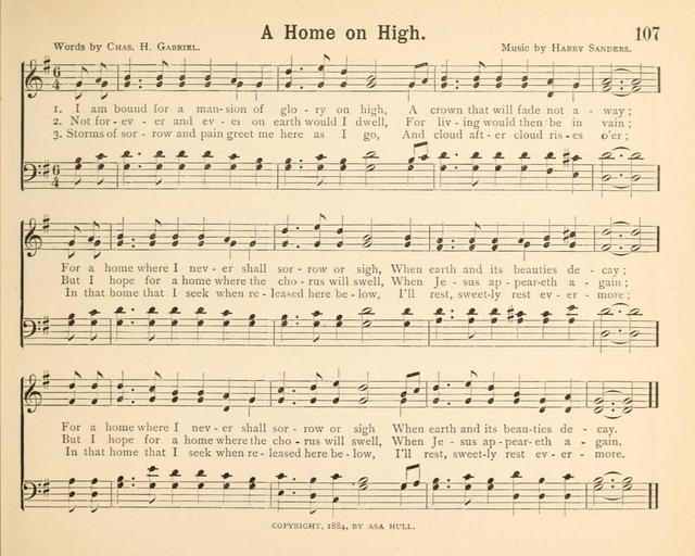 Jewels of Praise: a collection of choice original hymns and tunes suitable for Sunday-Schools, Bible Classes and the Home Circle page 107