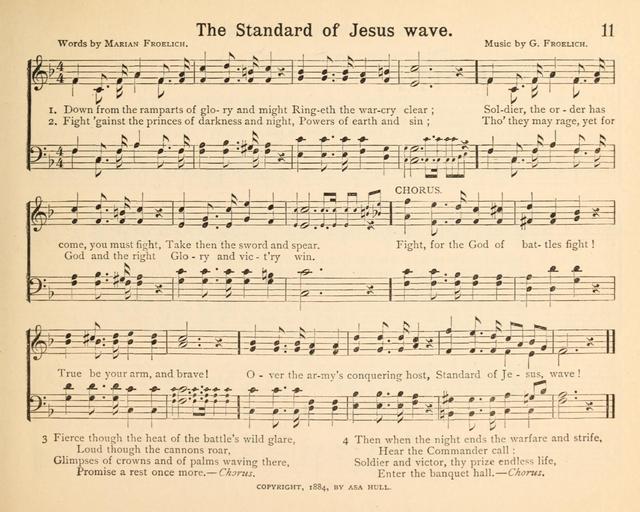 Jewels of Praise: a collection of choice original hymns and tunes suitable for Sunday-Schools, Bible Classes and the Home Circle page 11