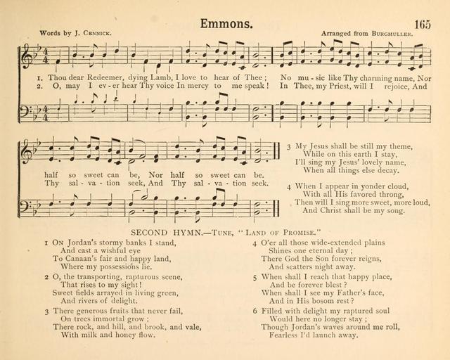 Jewels of Praise: a collection of choice original hymns and tunes suitable for Sunday-Schools, Bible Classes and the Home Circle page 165