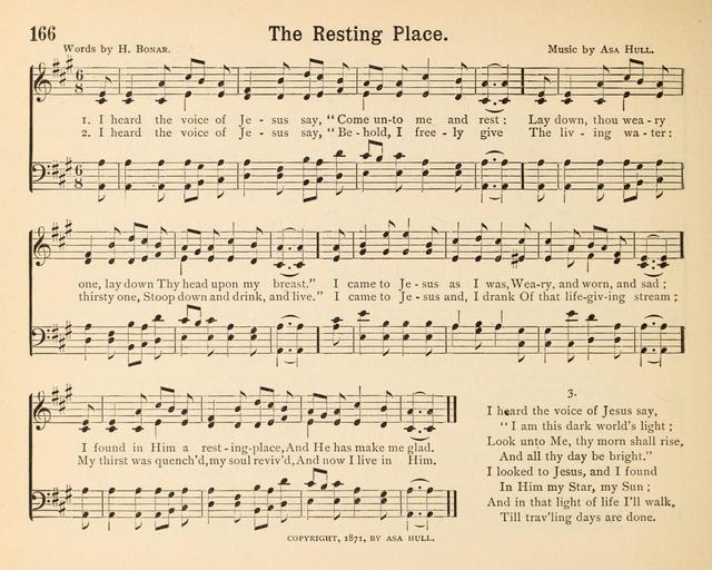 Jewels of Praise: a collection of choice original hymns and tunes suitable for Sunday-Schools, Bible Classes and the Home Circle page 166