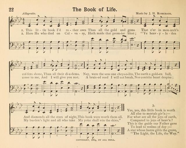 Jewels of Praise: a collection of choice original hymns and tunes suitable for Sunday-Schools, Bible Classes and the Home Circle page 22