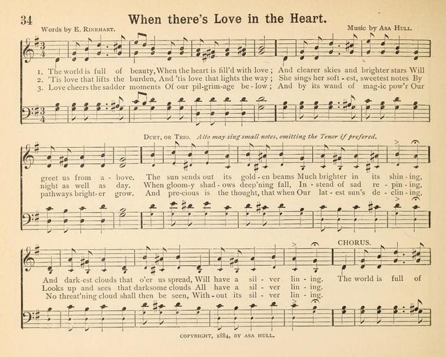 Jewels of Praise: a collection of choice original hymns and tunes suitable for Sunday-Schools, Bible Classes and the Home Circle page 34