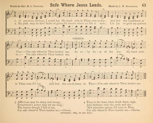 Jewels of Praise: a collection of choice original hymns and tunes suitable for Sunday-Schools, Bible Classes and the Home Circle page 63