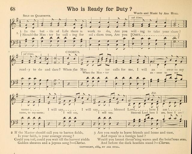 Jewels of Praise: a collection of choice original hymns and tunes suitable for Sunday-Schools, Bible Classes and the Home Circle page 68