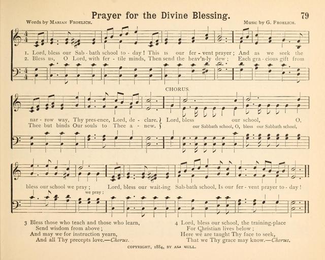 Jewels of Praise: a collection of choice original hymns and tunes suitable for Sunday-Schools, Bible Classes and the Home Circle page 79