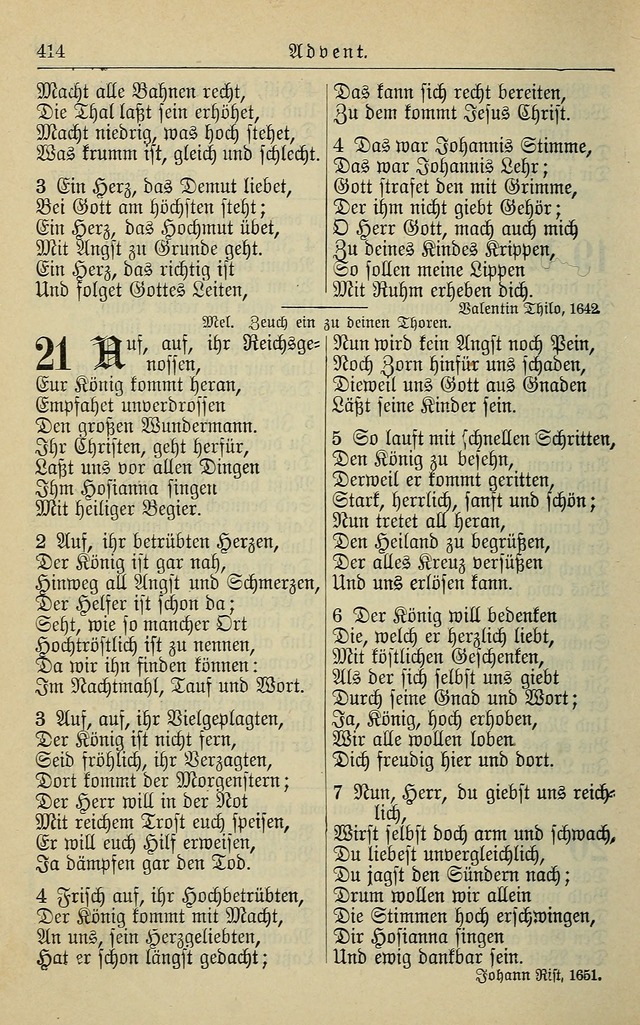 Kirchenbuch für Evangelisch-Lutherische Gemeinden page 414