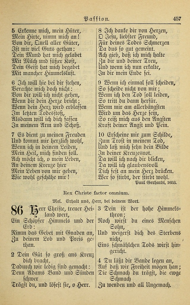 Kirchenbuch für Evangelisch-Lutherische Gemeinden page 457