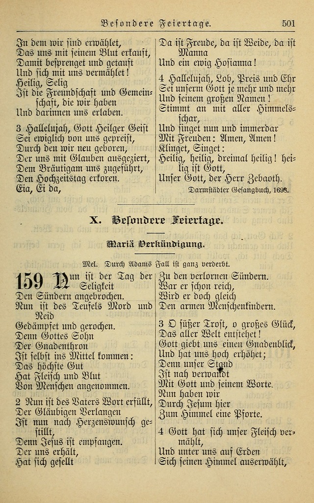 Kirchenbuch für Evangelisch-Lutherische Gemeinden page 501