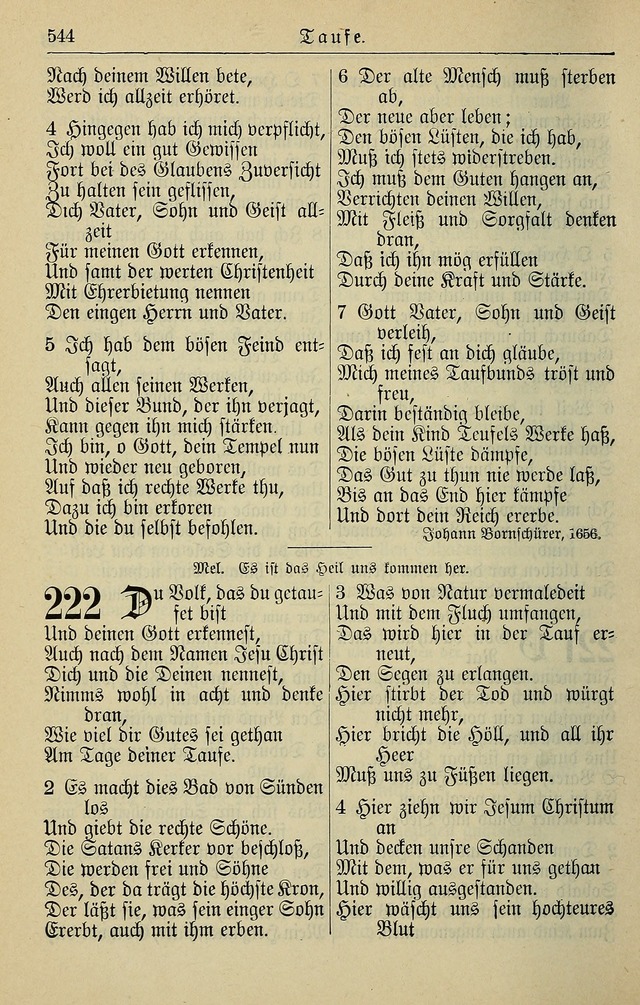 Kirchenbuch für Evangelisch-Lutherische Gemeinden page 544