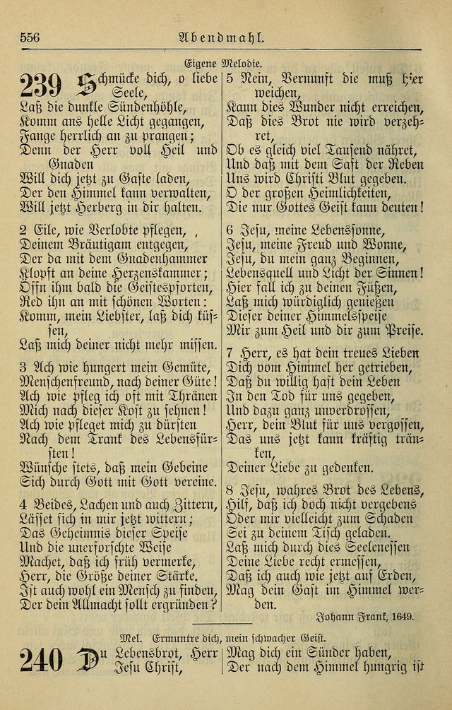 Kirchenbuch für Evangelisch-Lutherische Gemeinden page 556